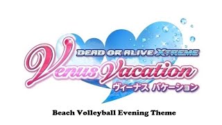 DOAXVV  Beach Volleyball Evening Theme [upl. by Akinek302]