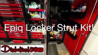 SnapOn Epiq locker strut install Part  GSBKT00 [upl. by Fitzsimmons148]