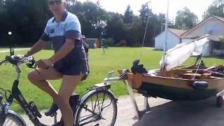 Passagemaker Dinghy Transport mit Ebike  Dinghy Sailing [upl. by Izzy]