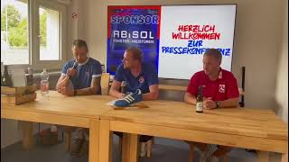 Pressekonferenz I Westfalenliga Staffel 2 2223 4SP SC Westfalia Herne  DSC WanneEickel [upl. by Amalie793]