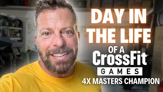 A Full Day With Jason Grubb  4x CrossFit Games Masters Champ [upl. by Lehcem]