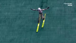 Kamil Stoch 128m 1st Q LGP Wisła 2021 [upl. by Cynthea]