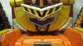 ３体ロボが合体 完成 超超トッキュウダイオー トッキュウジャー toqger chocho toqdaioh [upl. by Pippy158]