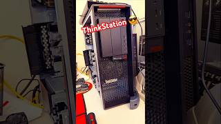 The most powerful Desktop Lenovo ThinkStation shorts lenovo [upl. by Annavas50]