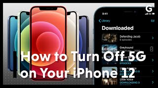 How to Turn Off 5G on iPhone [upl. by Alue598]