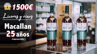 ¿1500€ por una BOTELLA DE WHISKY 😱  The Macallan 25 años Vinos y licores  Cigar Specialist [upl. by Doro963]