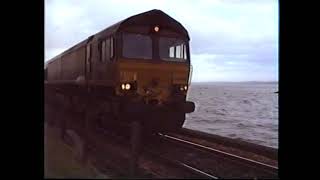 66095 and 66135 on the Longannet line [upl. by Charyl]