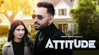 Attitude Official Video Harf Cheema  Jasmeen Akhtar  Latest Punjabi Song 2024  Geet MP3 [upl. by Aizirk]