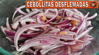 CEBOLLAS DESFLEMADAS  La Cocina De Milo [upl. by Assenyl286]