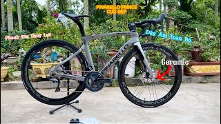 Siêu Phẩm Pinarello Prince FX Dics Chính Hãng Xách Tay Nhật BảnCampagnolo Shimano ultegra R8000 [upl. by Aihn276]