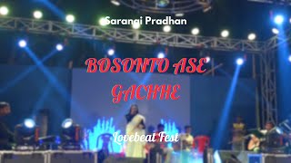 BOSONTO ASE GACHHE  Lagnajita Chakrborty  New Live Song  Sarangi Pradhan [upl. by Liatris]