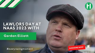 Naas Lawlors Day 2023  Gordon Elliot Interview [upl. by Htebyram]