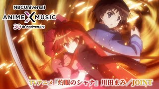 TVアニメ『灼眼のシャナⅡSecond』OP映像（川田まみ／JOINT）【NBCユニバーサルAnime✕Music30周年記念OPED毎日投稿企画】 [upl. by Crosse]