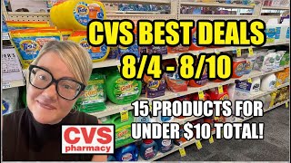 CVS BEST DEALS FOR THE WEEK OF 84  810 [upl. by Oilalue]