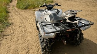 53 Hour 800 km InDepth Review 2022 Yamaha Grizzly 700 SE [upl. by Einnig]