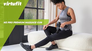 VirtuFit M3 Pro Premium Massage Gun [upl. by Anilec]