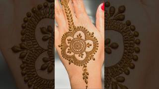 easy Mehendi designs for beginners trending [upl. by Lathan]