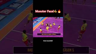 Monter of defence Fazal 💪🔥 kabaddi360 kabaddishorts pklseason11 prokabaddi pkl indiansports [upl. by Aihsenad]