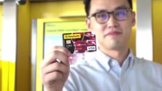 Maybank Express Debit Card Replacement Kiosk [upl. by Wymore]