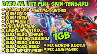 Data ML Lite Full Event 1Gb Terbaru Patch Suyuo  Ml Lite  Cara Mengatasi Lag Mobile legends [upl. by Naleek727]