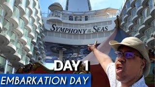 Embarkation day Symphony of the Seas How we do it [upl. by Hernando]