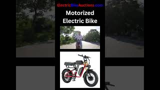 Ebike Motorized Electric Bike 2000w 48V 46ah Dual Motor [upl. by Namyw]