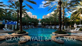 GRAND HYATT BAHA MAR BAHAMAS  Full Tour of this Nassau Paradise in 4K [upl. by Giguere492]