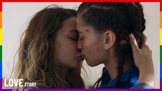 Zoa and Bel x Youre so pretty  Welcome to Eden S2  Lesbian TV Shows LGBTOFFICIAL2 [upl. by Sheelagh]