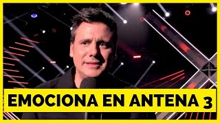 😲 EMOCIÓN Y LLANTO  Ion Aramendi sorprende a todos en Antena 3 y Factor X con este MOMENTAZO [upl. by Ridglea]