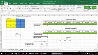 Gol üstünlüğü reytingi excel dosyası [upl. by Ecirted]