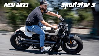 2023 HD Sportster S FPE All New 2023 Independence “Perforated” High [upl. by Ycul]