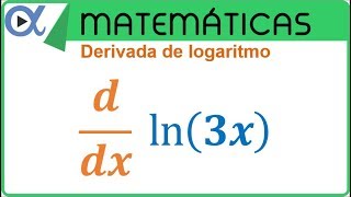 Derivada de logaritmo natural  Cálculo diferencial  Vitual [upl. by Elayor485]