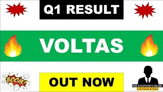 Voltas Q1 Results 2024  Voltas Result Today  Voltas share news today  voltas share  voltas [upl. by Eigger]