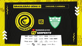 CASCAVEL X AVENIDA  BRASILEIRÃO SÉRIE D  2ª FASE [upl. by Eimerej]