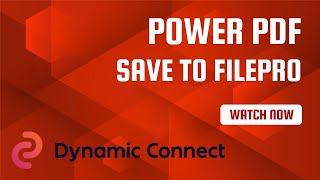 Easily save PDF documents from Power PDF to FilePro [upl. by Cristi]