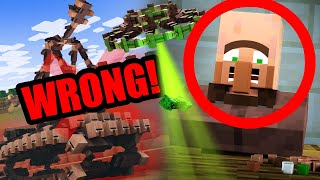 Everything WRONG with our videos VILLAGER NEWS 2 3 amp 4 [upl. by Rramal353]