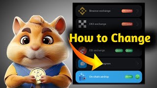 How to change On chain Airdrop wallet in Hamster Combat  OnChain Wallet [upl. by Adnole168]