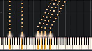 Elton John  Bennie and the Jets  Synthesia Piano Tutorial [upl. by Valeria296]