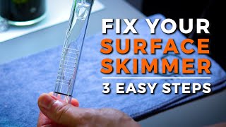 How to Stop the AQUARIUM SURFACE SKIMMER from Bobbing [upl. by Nobie933]