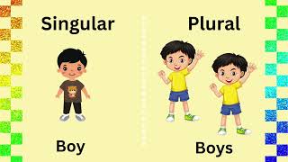 Singular amp PluralSingular amp Plural Nouns For KidsSingular amp Plural in English Grammar [upl. by Hcahsem]