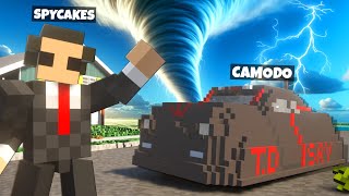 Surviving a MASSIVE TORNADO with Spycakes in Teardown Mods [upl. by Lekzehcey171]