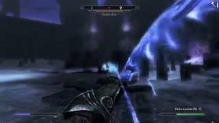 Skyrim  Durnehviir boss fight [upl. by Ecal]