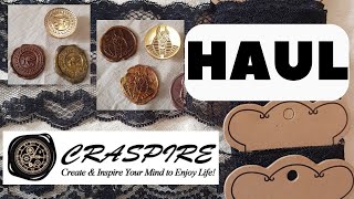 haul Craspire Chouette de la dentelle [upl. by Lennard]