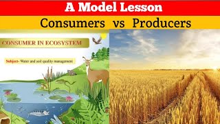 SNC Science  A Model lesson  Produsers ampConsumers [upl. by Morena]