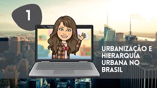 Urbanização e Hierarquia Urbana no Brasil [upl. by Ailatan]