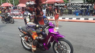 Lagi Lagi AQSAL ILHAM Jawara Fizr Underbone  Bebek 2T UB 116cc RoadRace Manahan Solo fizrroadrace [upl. by Diskin]