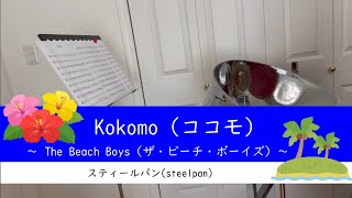 スティールパンで『Kokomoココモ』～The Beach Boysザ・ビーチ・ボーイズ～steelpanカクテルcocktail [upl. by Sixele964]