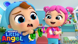 Dont Give Up Baby John  LittleAngel Kids Songs amp Nursery Rhymes [upl. by Aicercul]