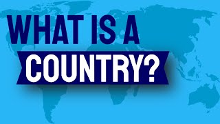 What is a country  The 4 criteria to be a state [upl. by Hinda]