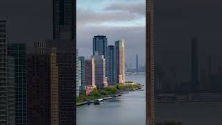 Stunning views from the Panorama Room on Roosevelt Island NYC 🌅🍹nyc rooseveltisland [upl. by Lenard]